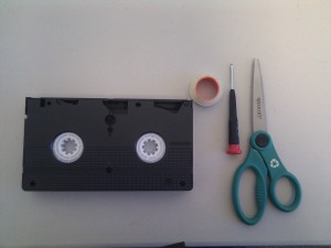 VHS Repair Step 1