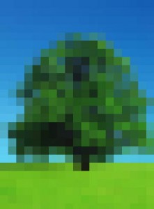 tree with very bad DPI