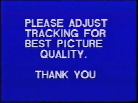 vhs tracking error screen